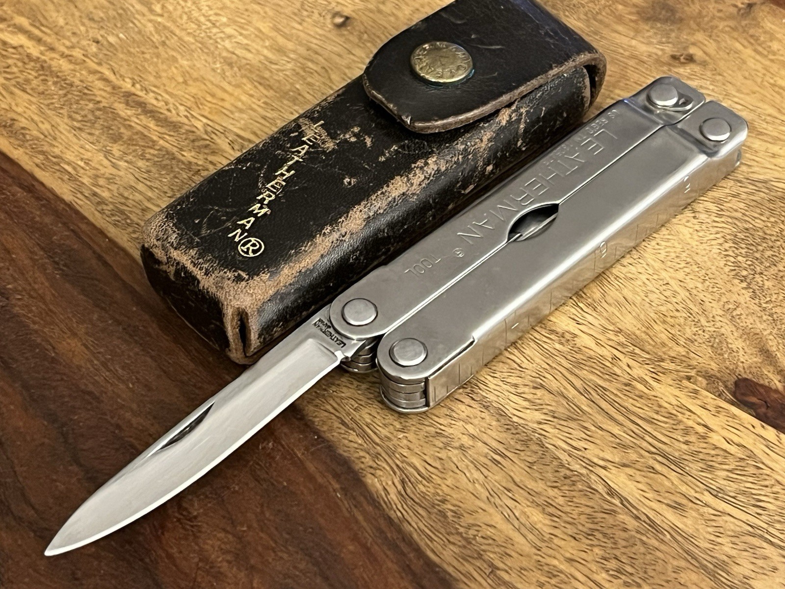 Leatherman Japan BIG LETTER PST Pocket Survival Tool SUPER NICE TOOL!!