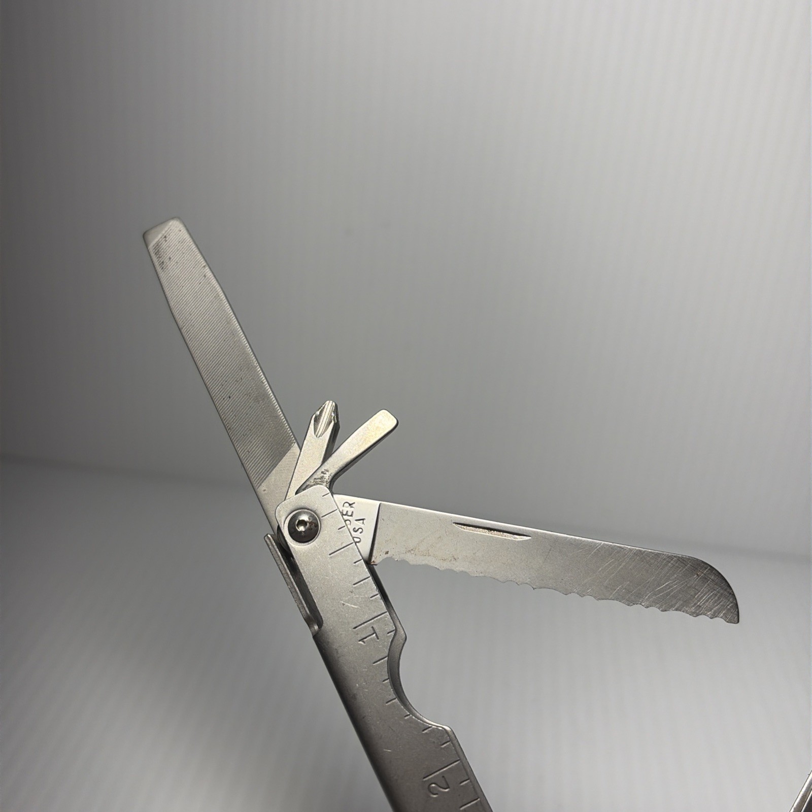 Vintage Original Early Gerber 55800 Multi-Plier Multi-Tool w/ Sheath USA