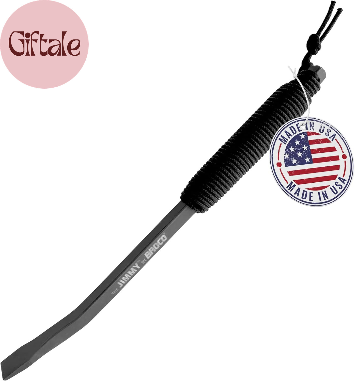 Jimmy Tactical Pry Bar, EDC, Rescue & Breaching Tool, Durable Steel, Comfort Gri