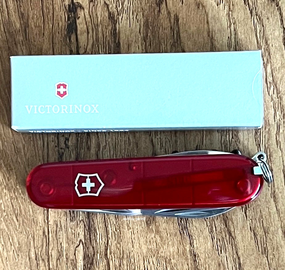Victorinox Swiss Army Knife, Spartan Red Translucent 1.3603.T, New In Box