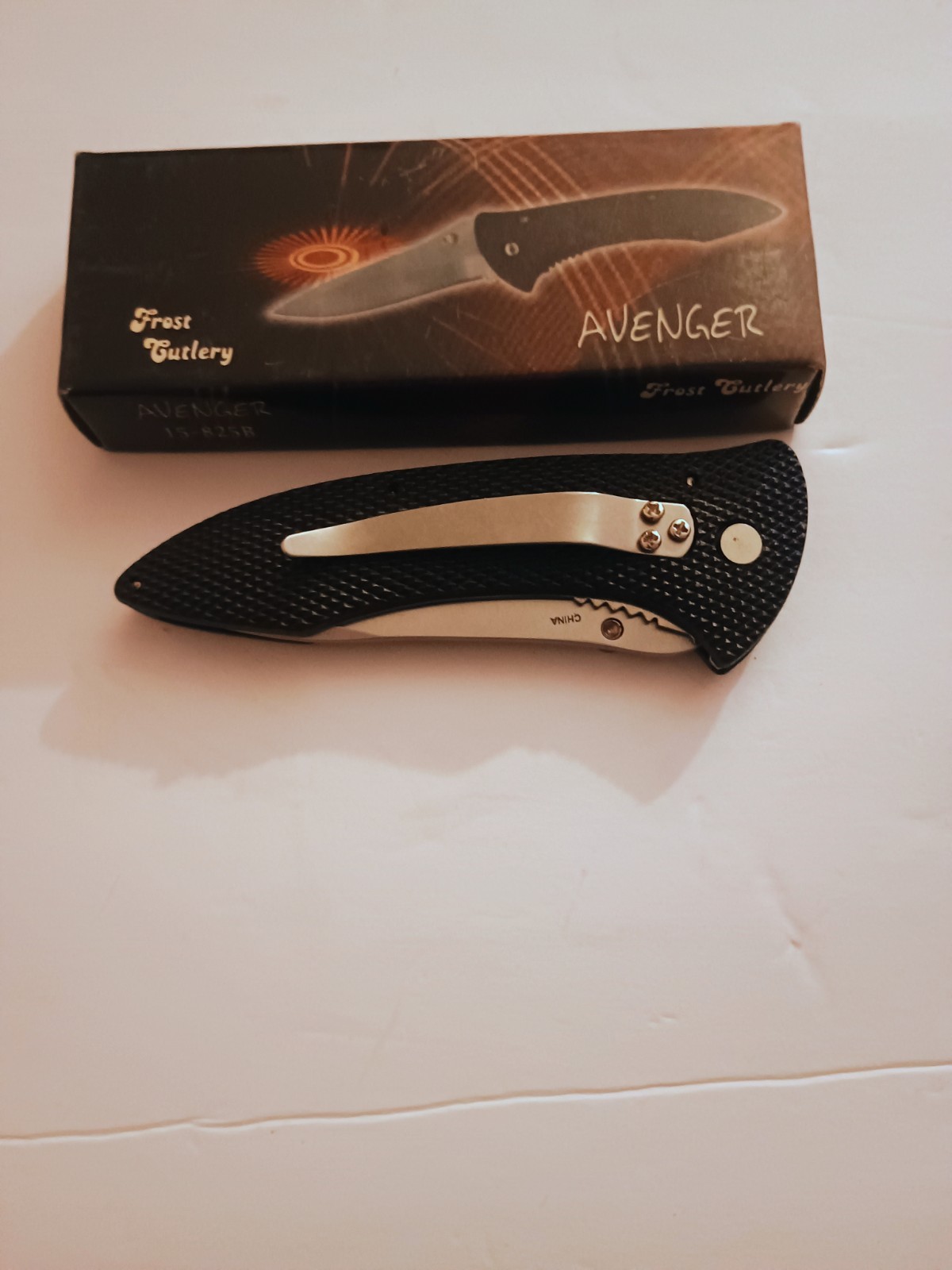 AVENGER WORKING KNIFE STAINLESS STEEL BLADE