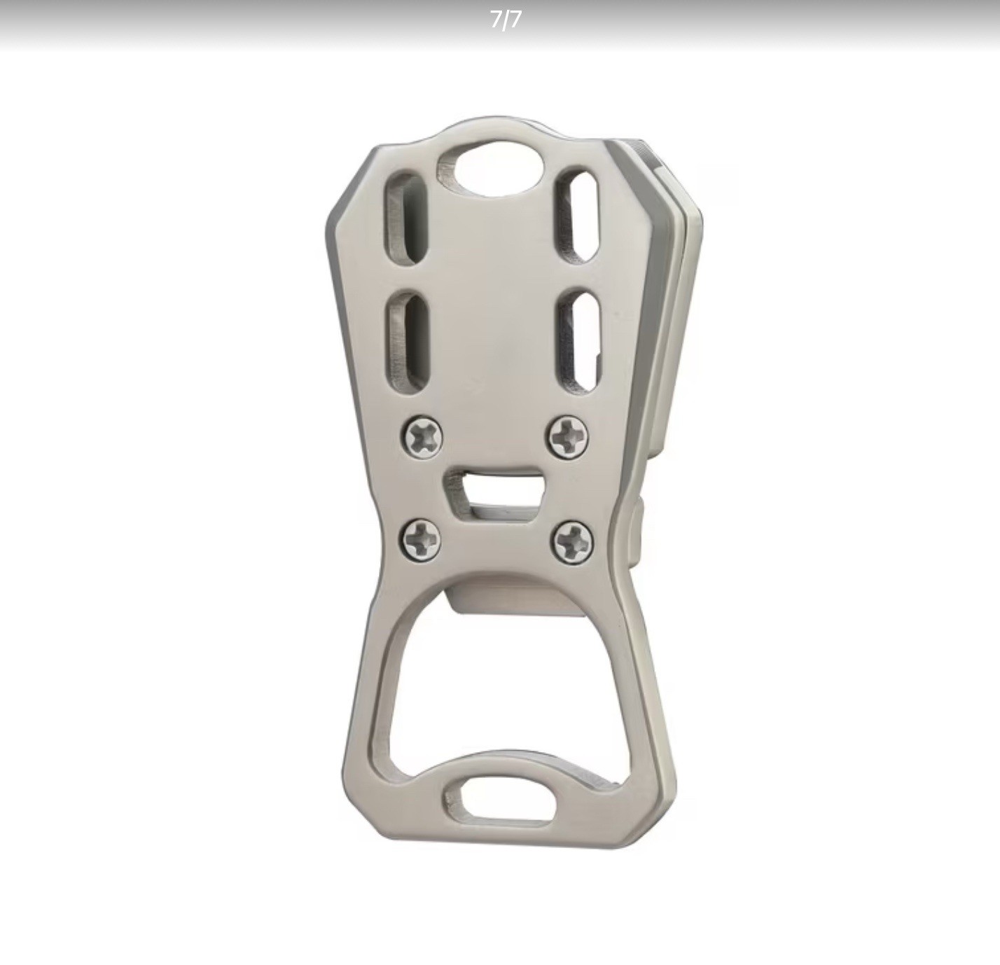 Titanium Alloy Bottle Opener Keychain Portable Multifunction Gadget EDC