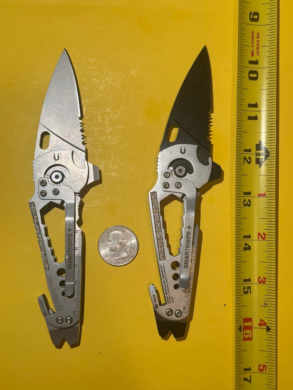 Lot Of 2 True Utility SmartKnife 11-in-1 Multi Tool Weatherproof Case TU573