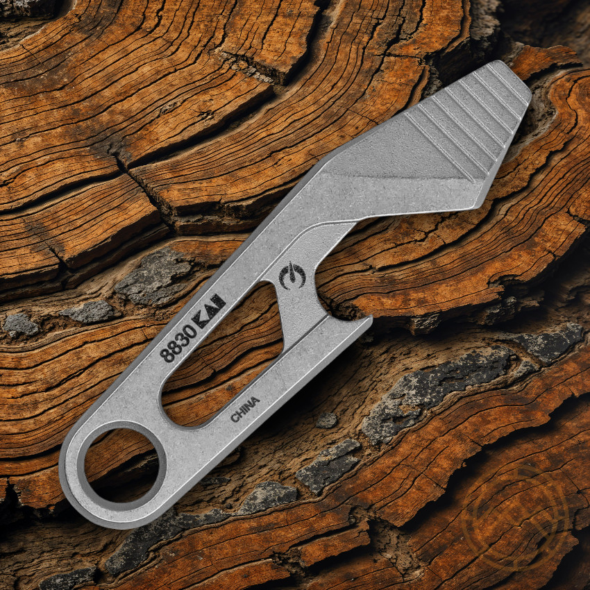 Kershaw Recap Keychain Multi Tool Stainless Steel One Piece Construction 8830X