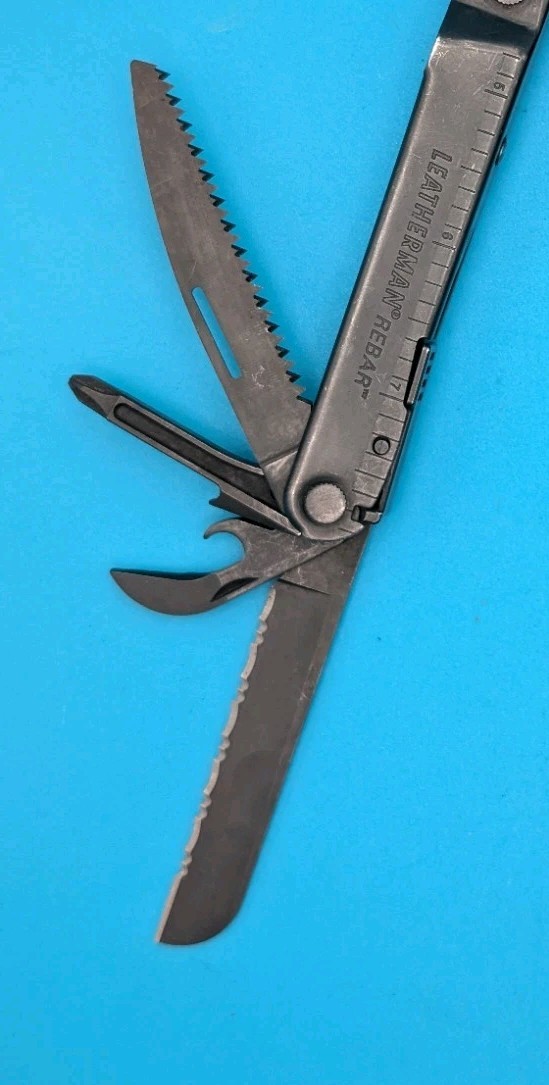 Leatherman Rebar Multi-Tool! Free Shipping! BLACK OXIDE!