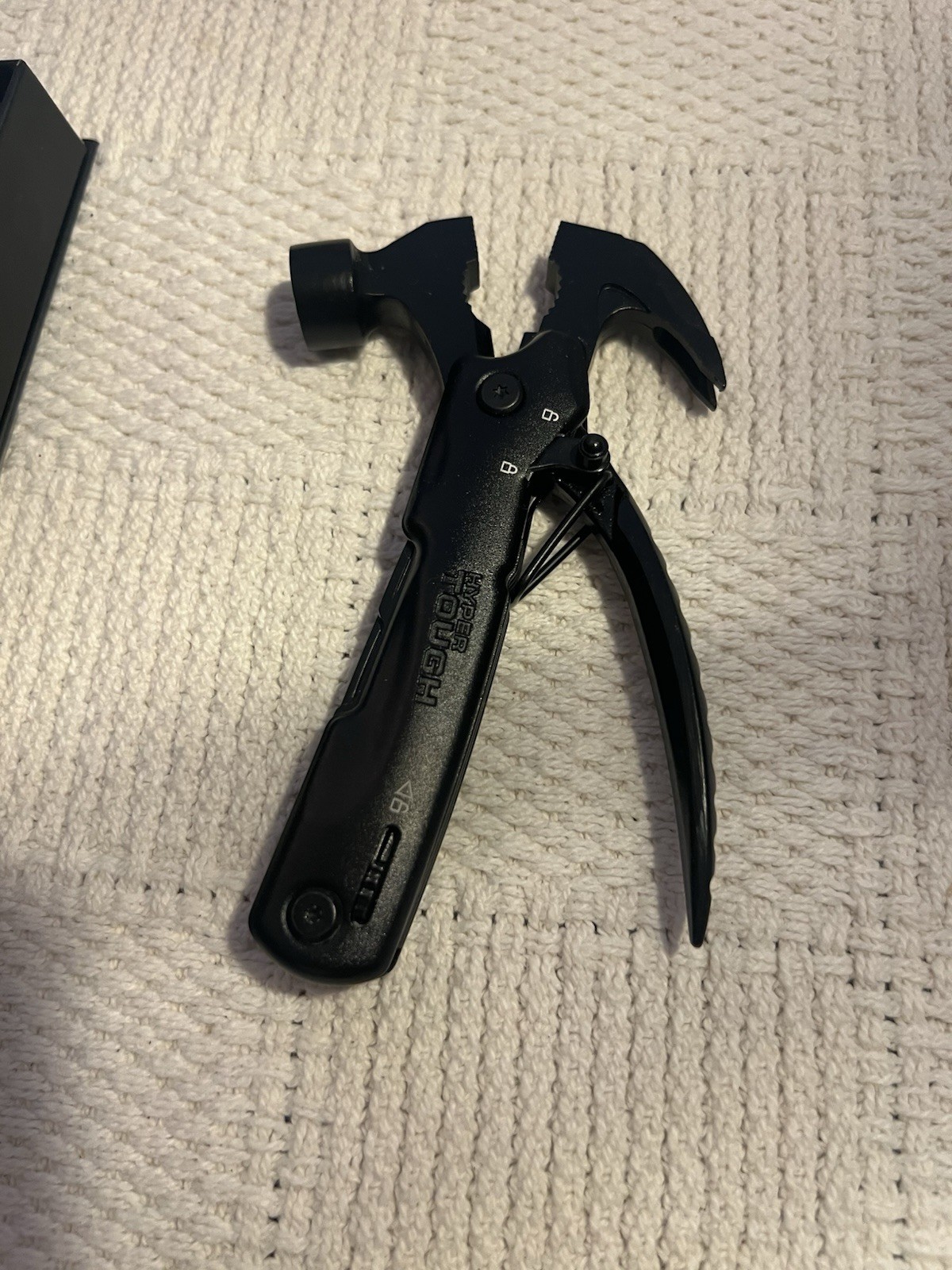 Hyper Tough 12-in-1 Hammer Multitool Black Model 42865 – New Open Box