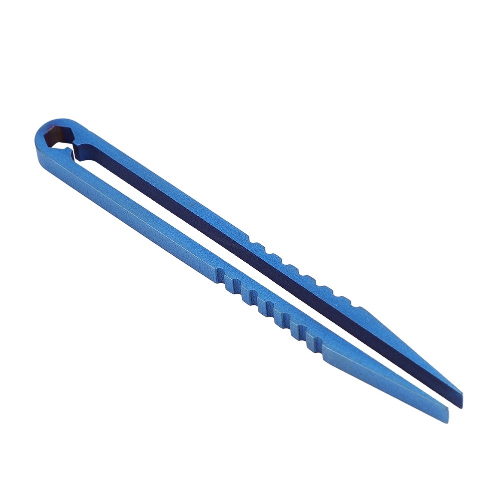 Mini TC4 Titanium Tweezers For Outdoor Travel Camping Home