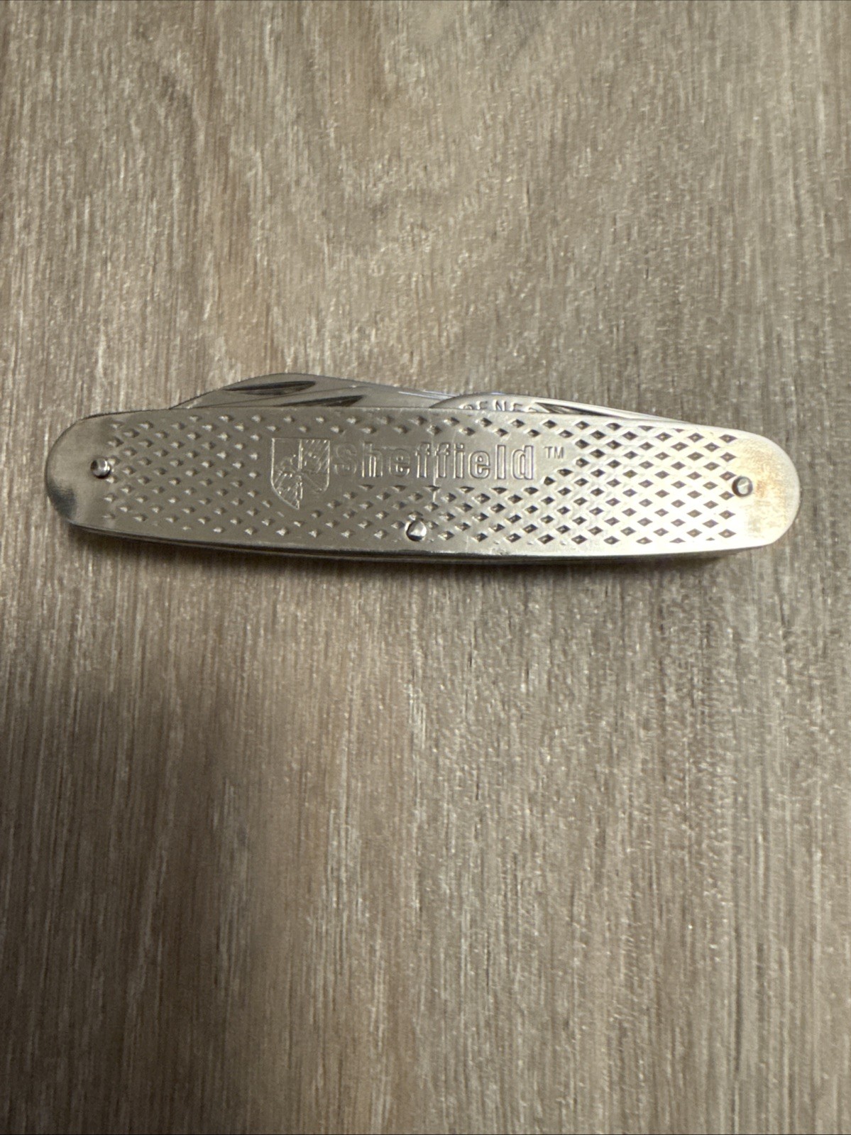 Sheffield Steel Stainless Steel Multi-tool Folding pocket knife Vintage