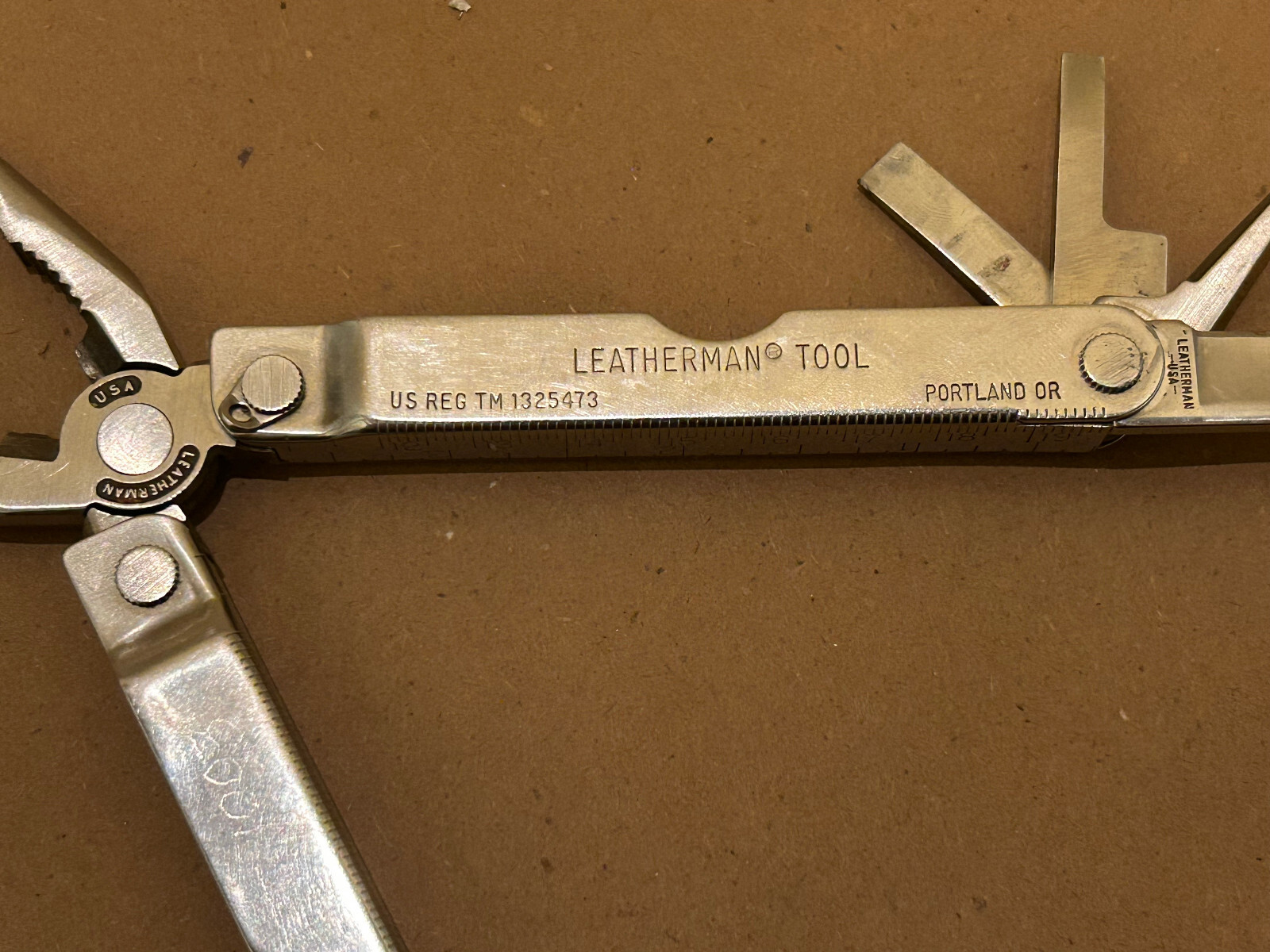 Leatherman PST Hand Held Multi-Tool/Pocket Survival Tool, Stainless Steel