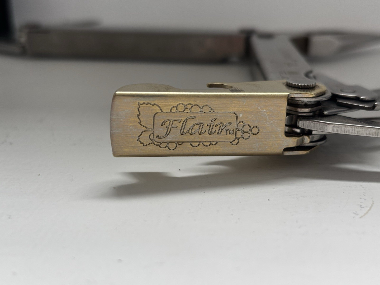 Vintage Leatherman FLAIR Multi-Tool USA Stainless. Rare Retired With Case