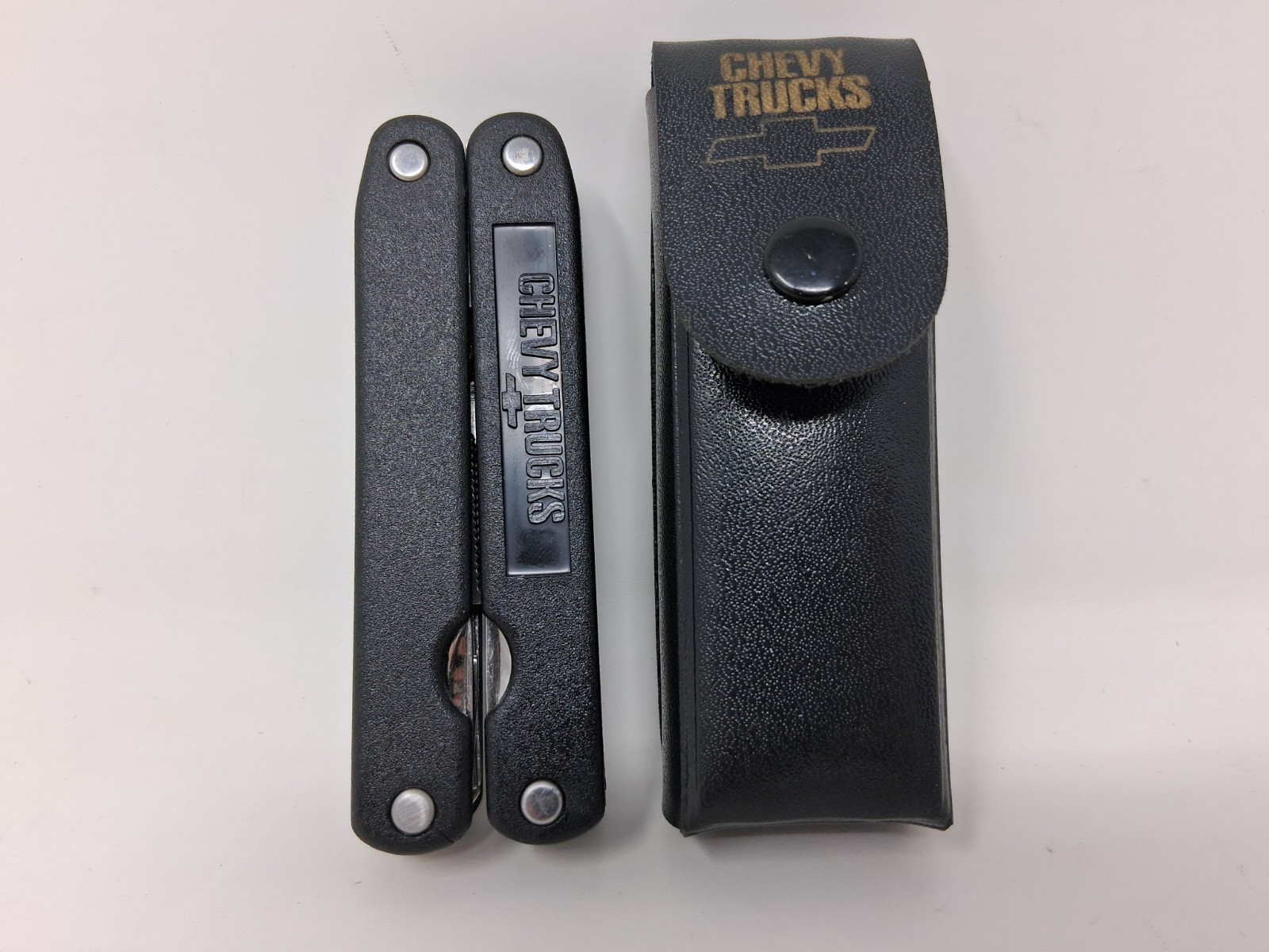 “Leatherman” style Multi Tool Sheath w Chevy Trucks Case