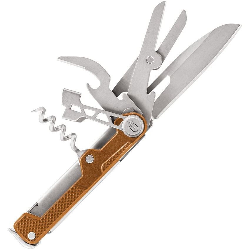 Gerber Armbar Cork Multitool Color: Orange (8 Tools)
