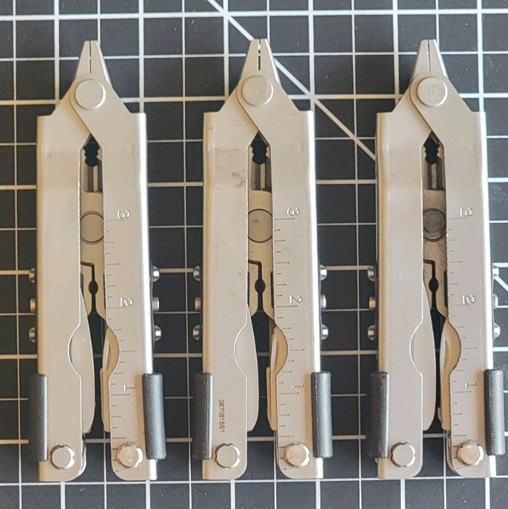 Gerber (3x) MP600 Silver Multi-Tools w/ Sheaths (Sheath defect in photos)
