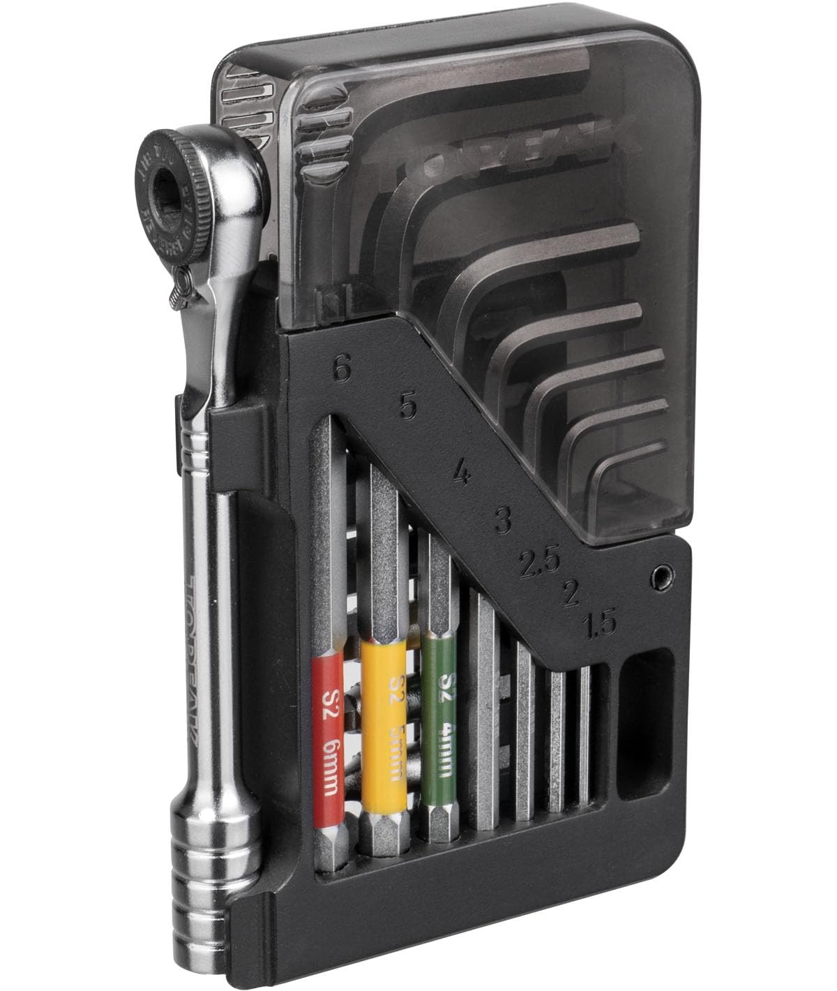 Unisex – Adult Omni Toolcard Mini Tools, BlackSilver, 10.1cm