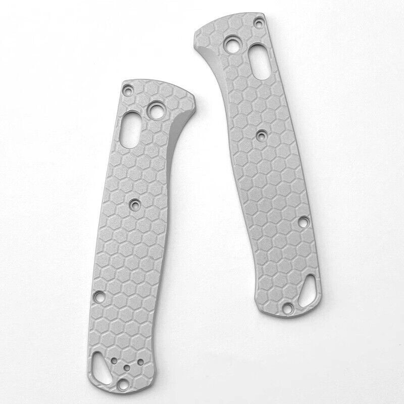 1Pair Aluminum Alloy Handle Scales for Benchmade Bugout 535 Multiple Styles