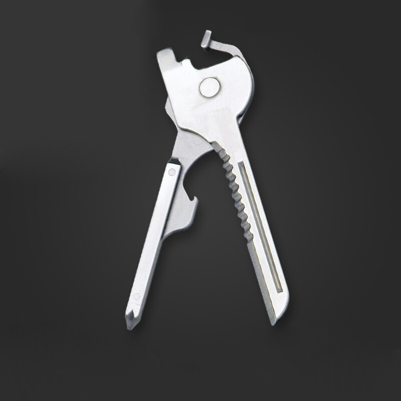 Keychain Tool 6 in1 multi-tool Bottle Opener Utili Key Screwdriver*