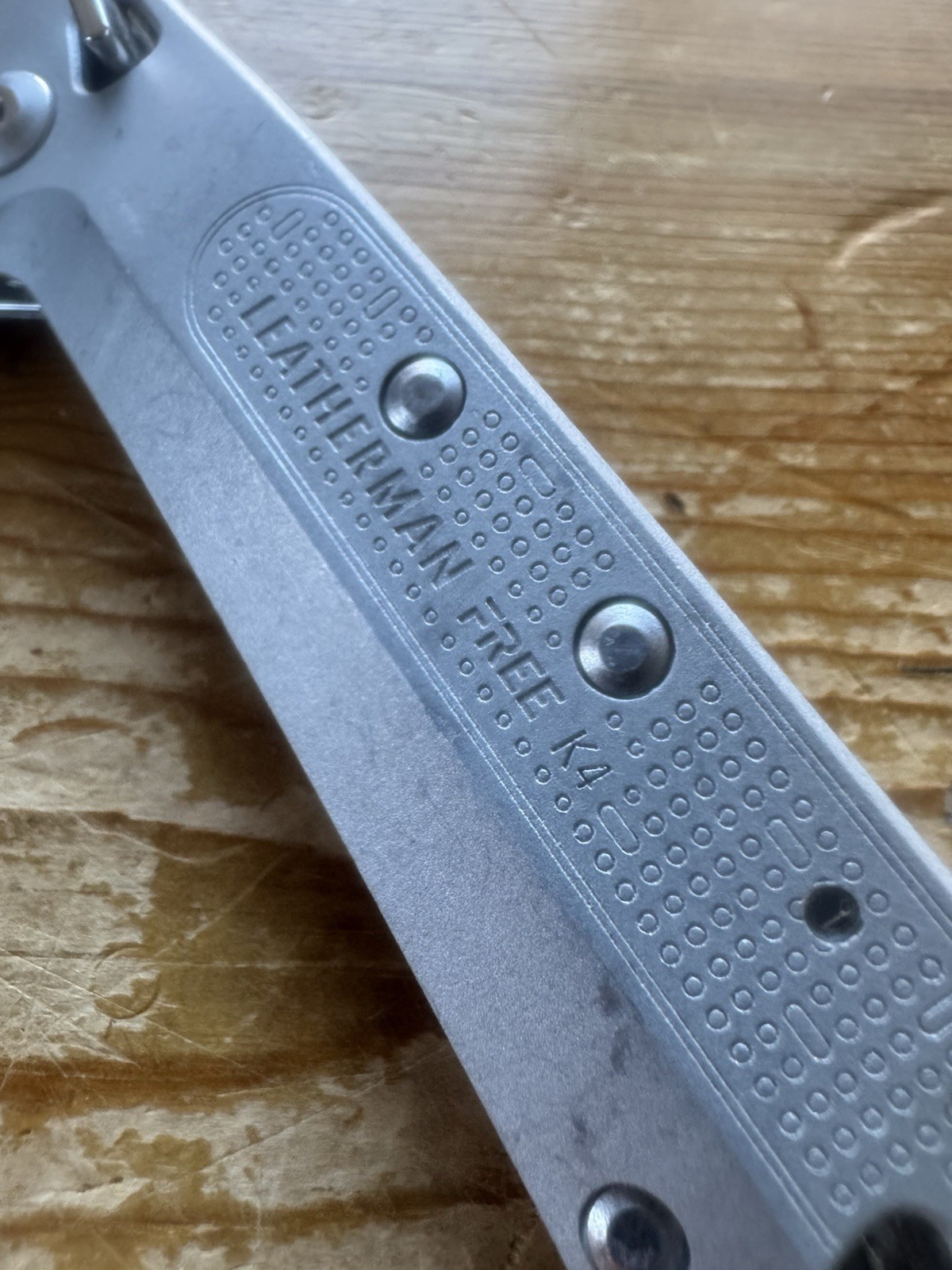 Leatherman Free K4 Silver Aluminum Handle