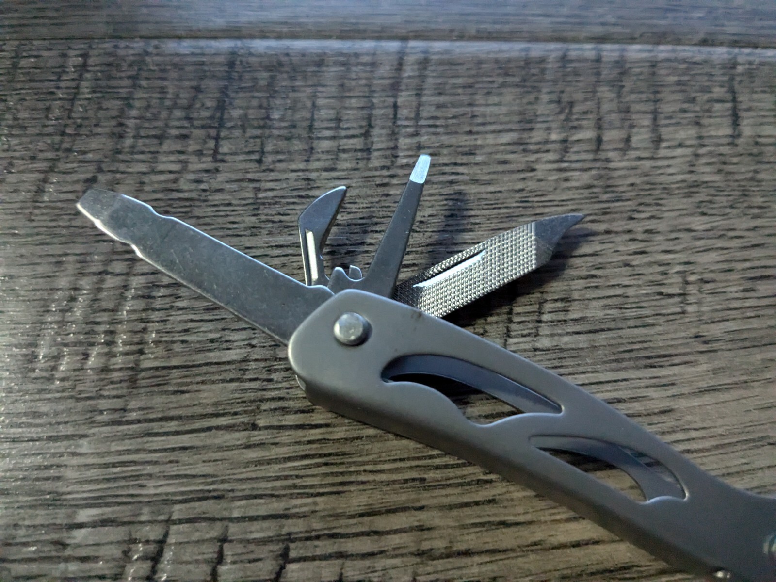 Sheffield Mini Multi Tool 9 in 1 with Sheath Knife Pliers Saw Screwdriver