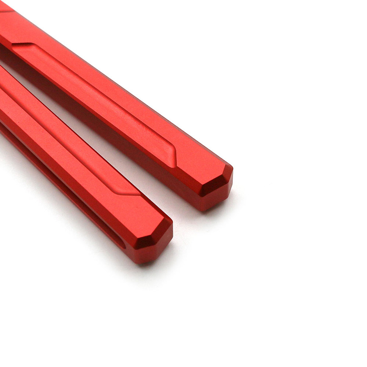 CNC Squid Triton Model Non-Sharp Professional Trainer – Butterfly Red Handle
