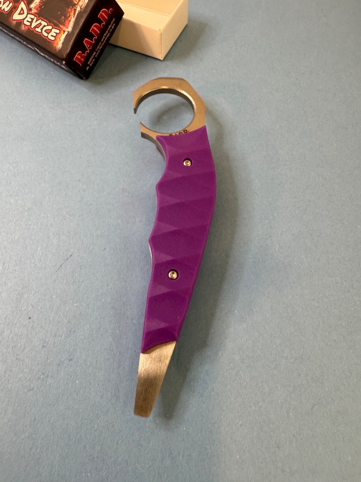 Cuma Survival School BADD Beer Tool Synthetic Handles – CU004-BEER-TOOL-PURPLE