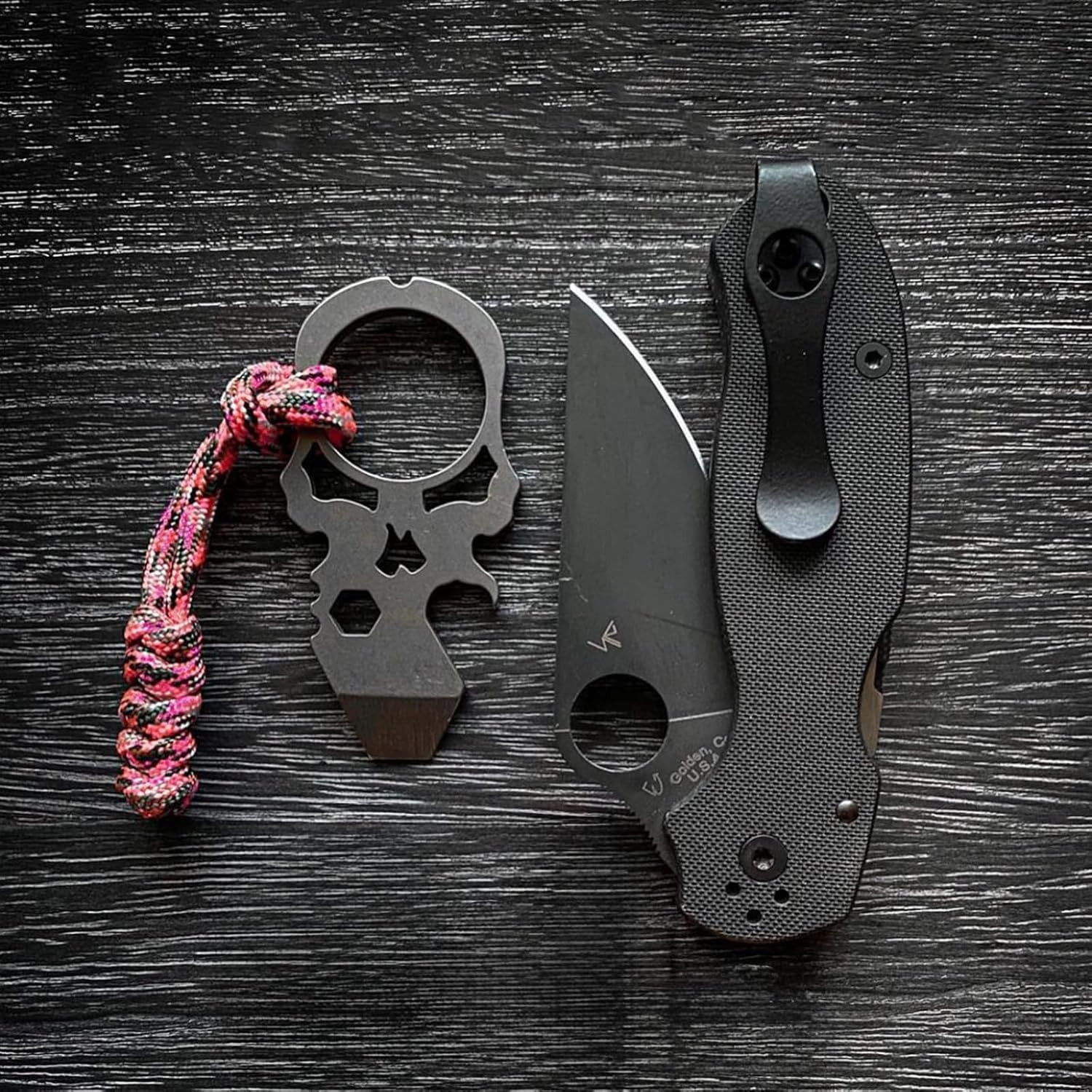 Skull Gear Shard 4-In-1 Keychain Bottle Opener Multitool with Screwdriver, Gifts