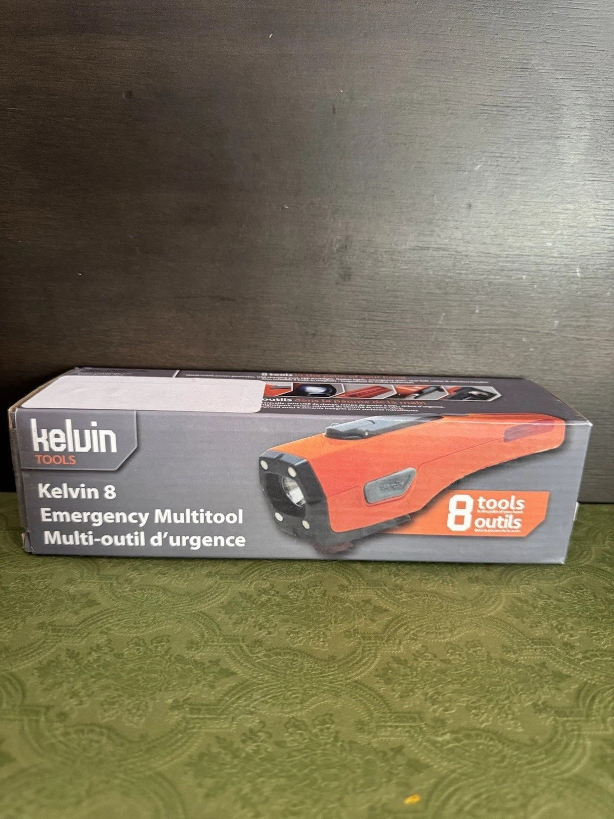 NEW KELVIN® 8 Automotive Emergency Multitool Flashlight / Powerbank Tool
