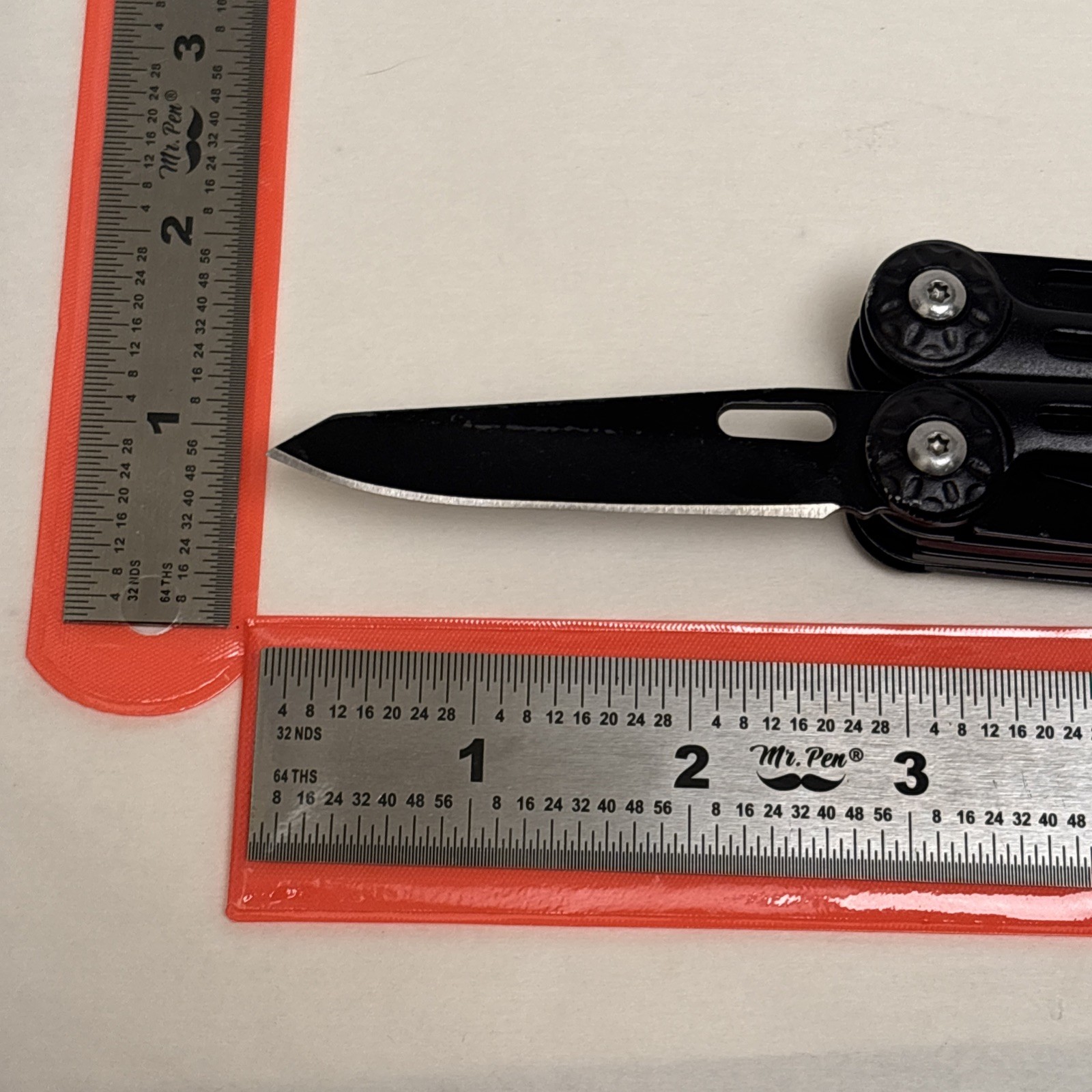 Trail Blazer Multi Tool Black Tactical Hunt Camp Survival Fish Bugout Quality