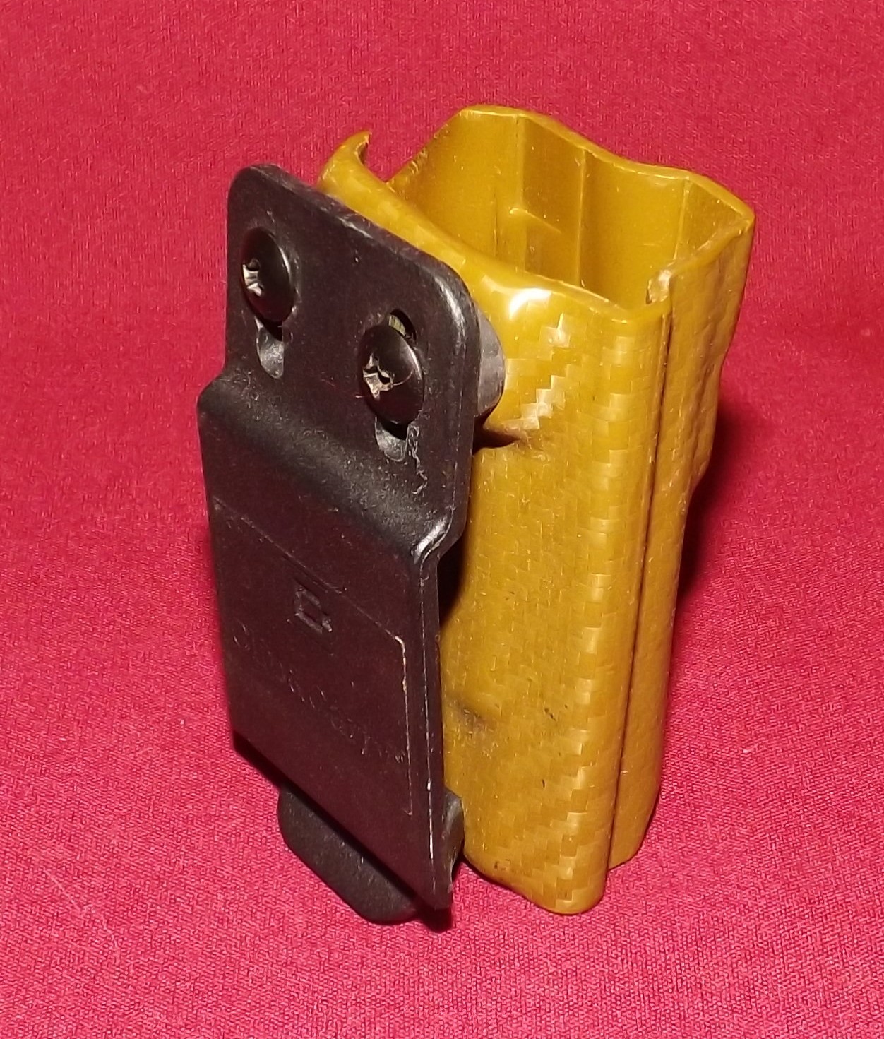 Clip & Carry Kydex Multitool Sheath – Victorinox SPIRIT – USA Made Brown Carbon