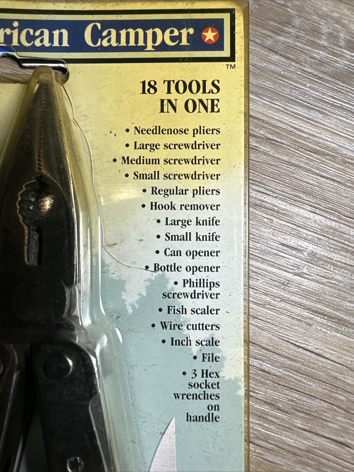 American Camper Stainless Steel Multi-Purpose Tool Kit w/Carrying Case (#1A)