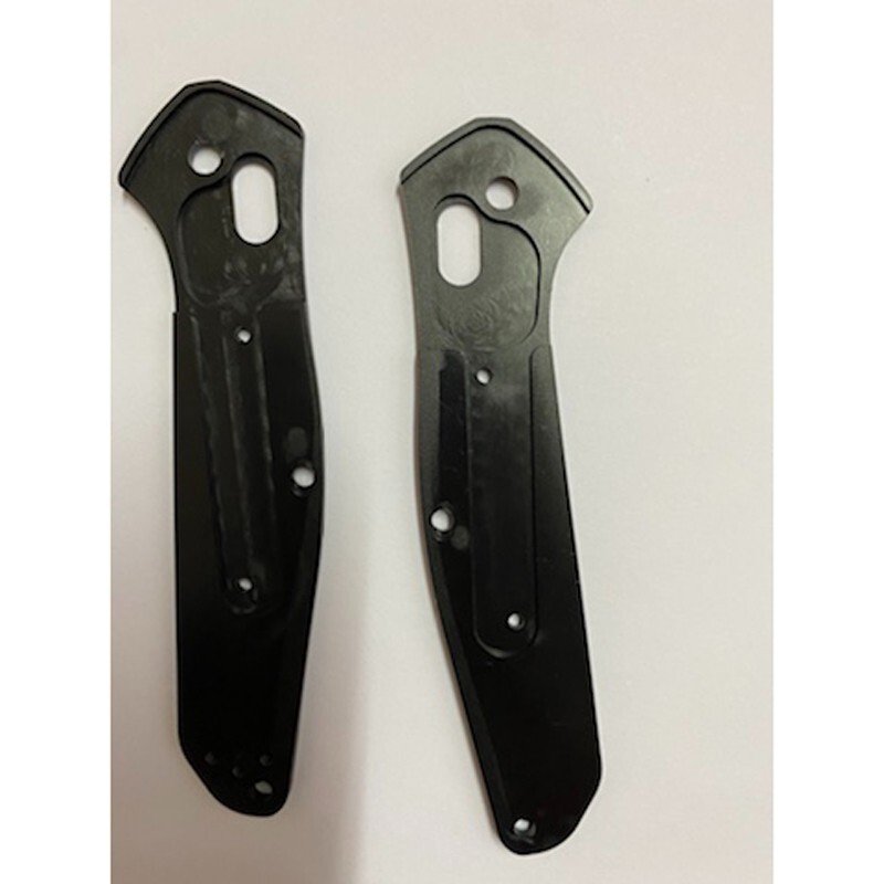 1 Pair Black Aluminum Alloy Handle Scales For Benchmade 940 Osborne Kn