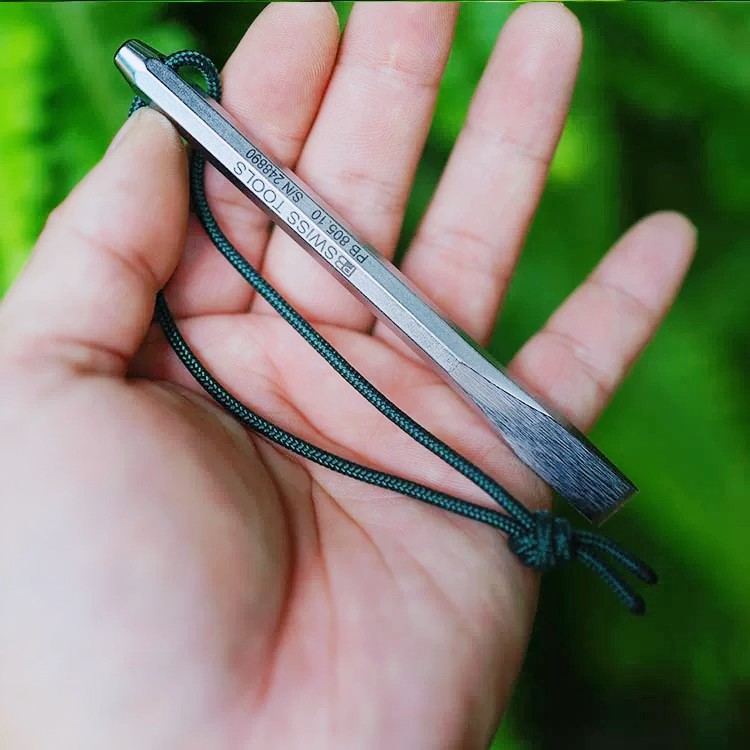 Chromium vanadium alloy steel pry bar Outdoor multifunctional EDC Tool 58-60HRC