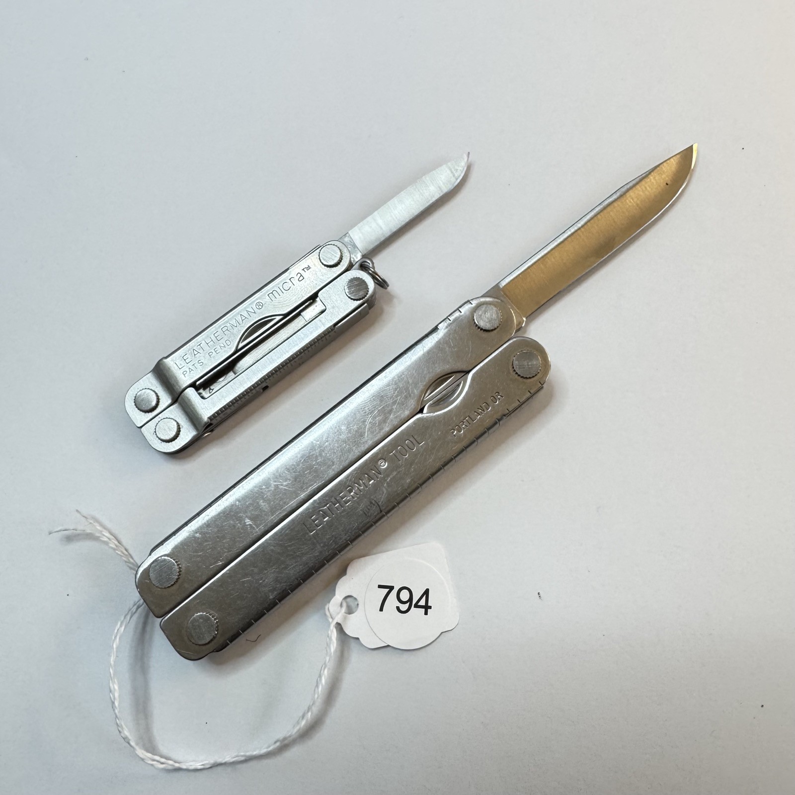 Leatherman PST and Micra Multi-Tool Pocket Knife PST is Dated 0496 #794
