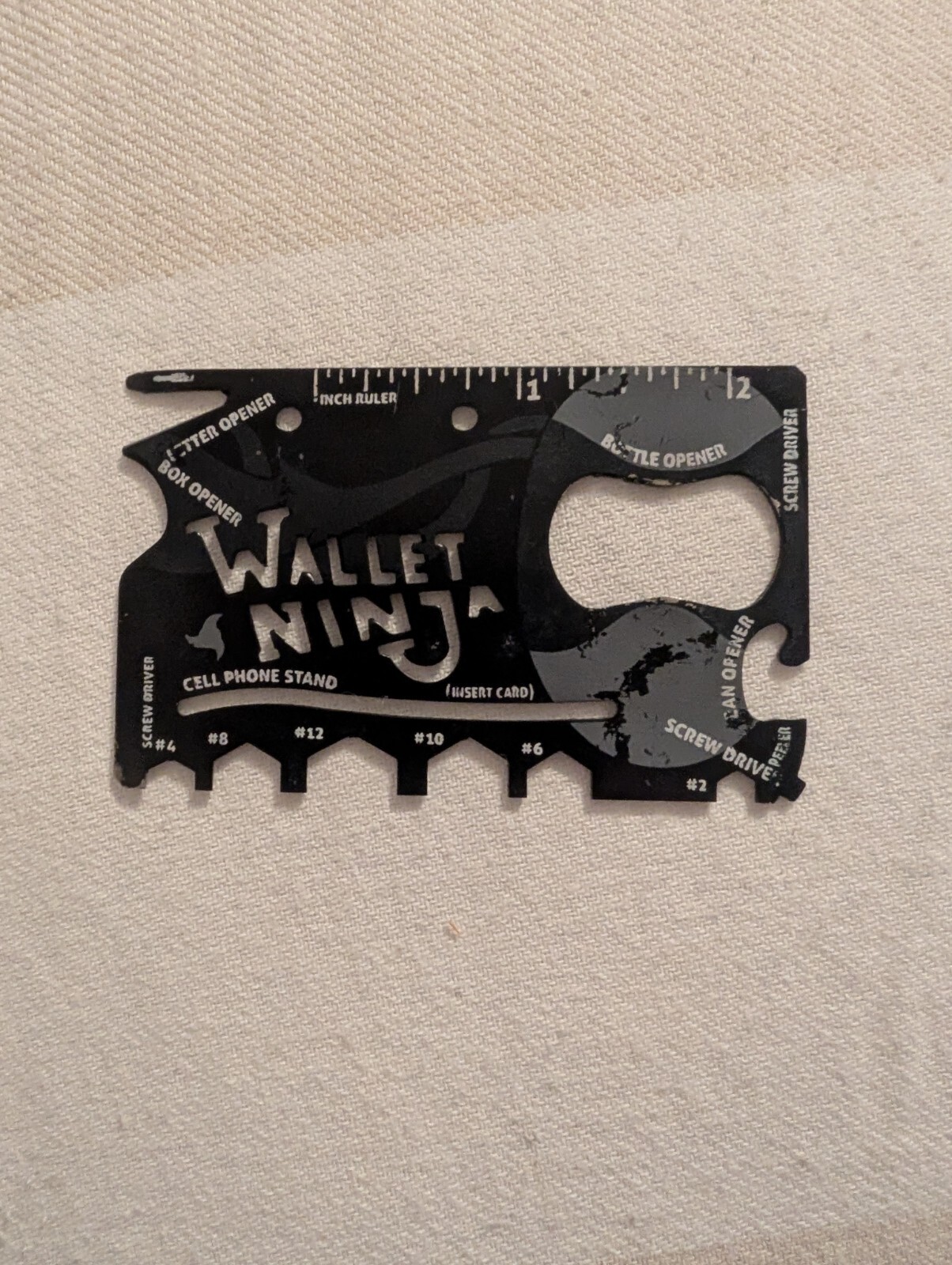 18-in-1 Wallet Ninja Multi-Tool Card Pocket Size NEW!