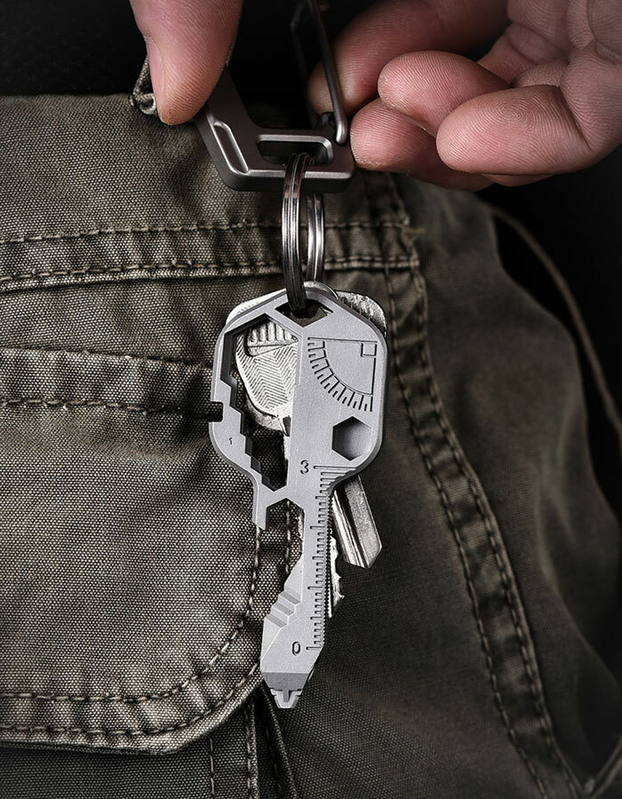 Outdoor Portable Multifunctional Key Tool Gadget Combination Card Camping EDC