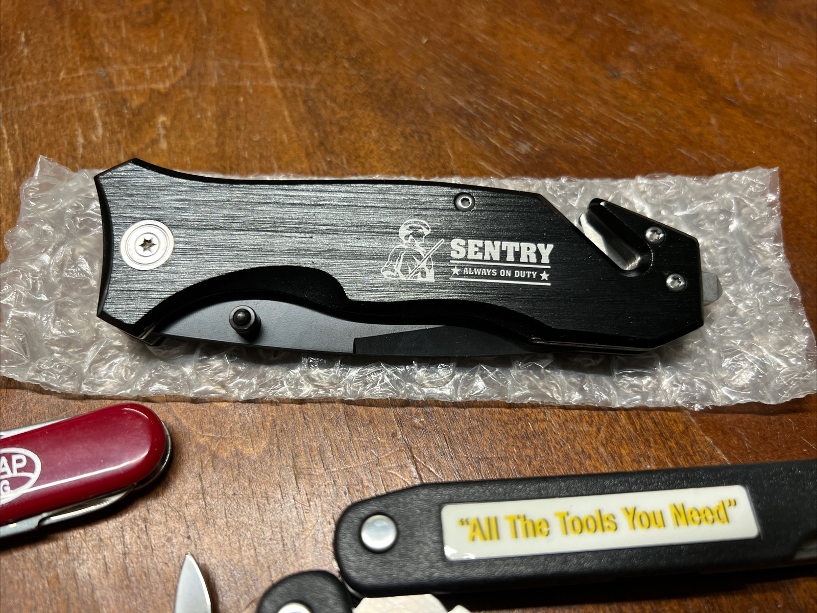 Advertising Knife / Multi Tool Lot with logos- Includes Barlow SuperPliers
