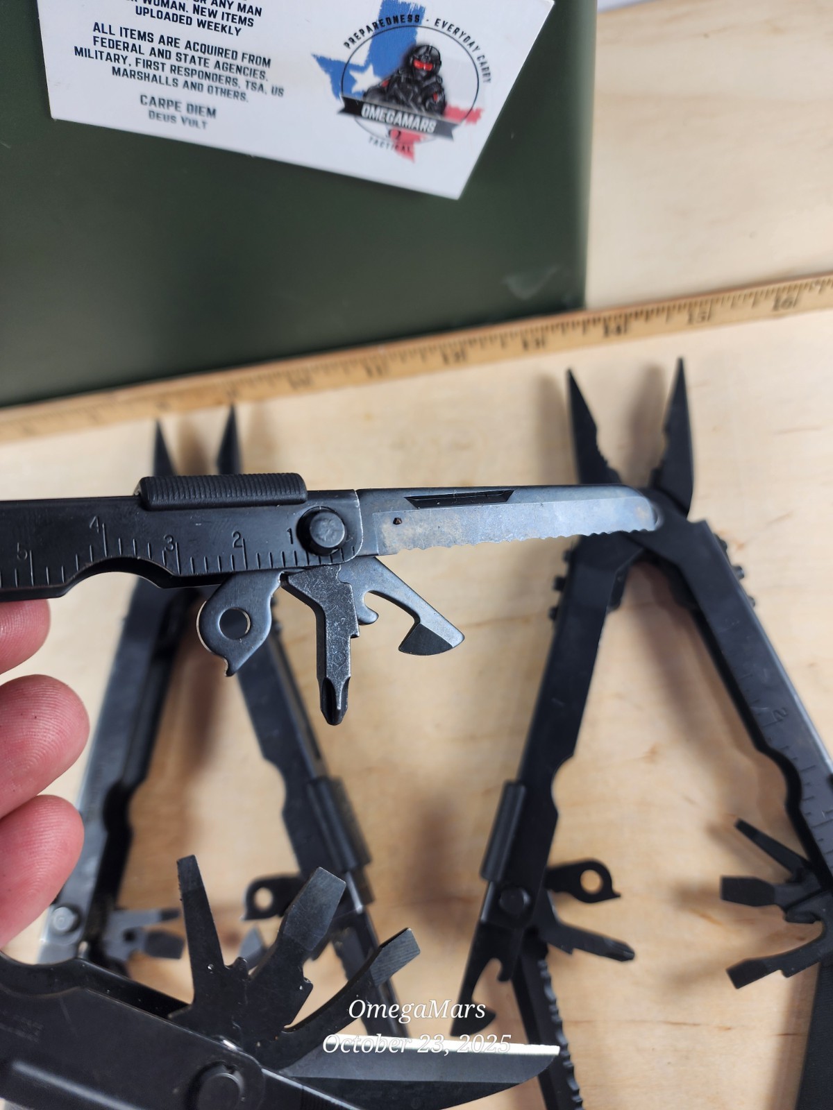 Gerber MP 600 Multi-Plier 600 Stainless/Black BASIC (no carbide) x1(ONE) per