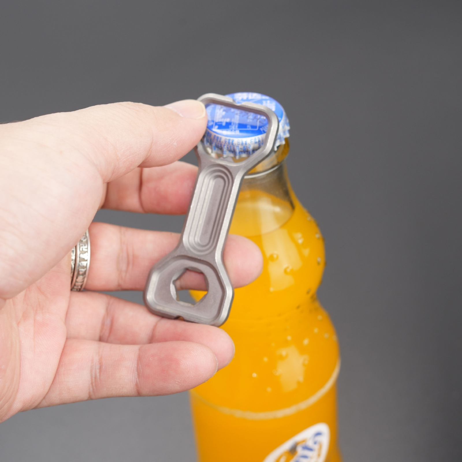 Titanium Alloy Tool Outdoor Creative Convenient Bottle Opener EDC Multi-Tools