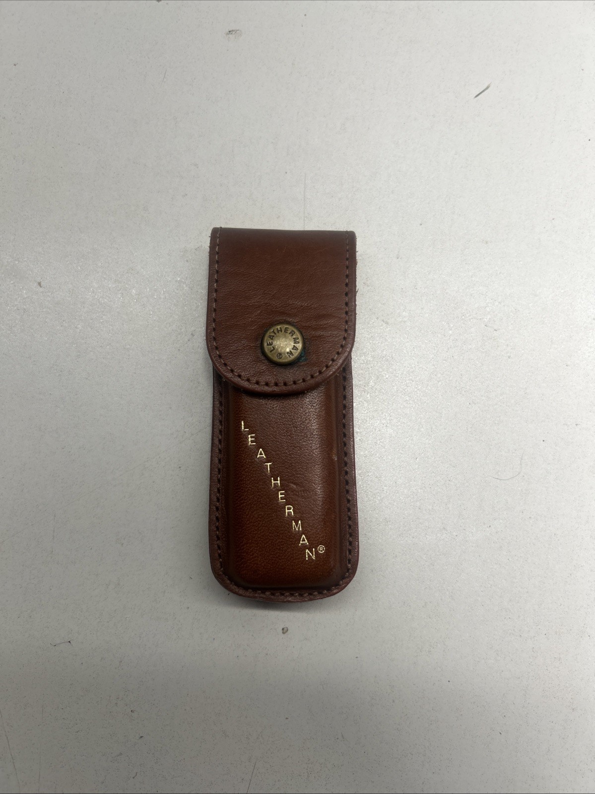 Original Leatherman Wave Multi-tool Leather Sheath Slightly Used 17 Tools