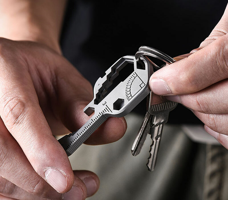 Outdoor Portable Multifunctional Key Tool Gadget Combination Card Camping EDC