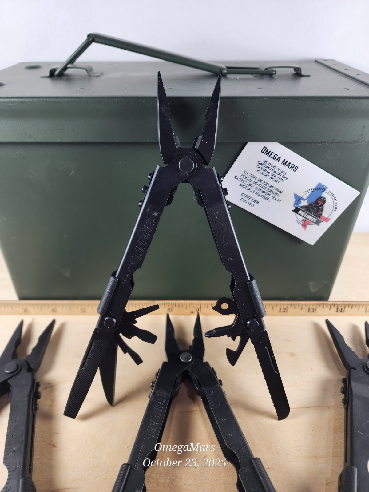 Gerber MP 600 Multi-Plier 600 Stainless/Black BASIC (no carbide) x1(ONE) per