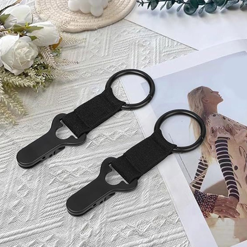 2Pcs Camping Clip for Hiking Backpacking Practical Material Gear Attachment
