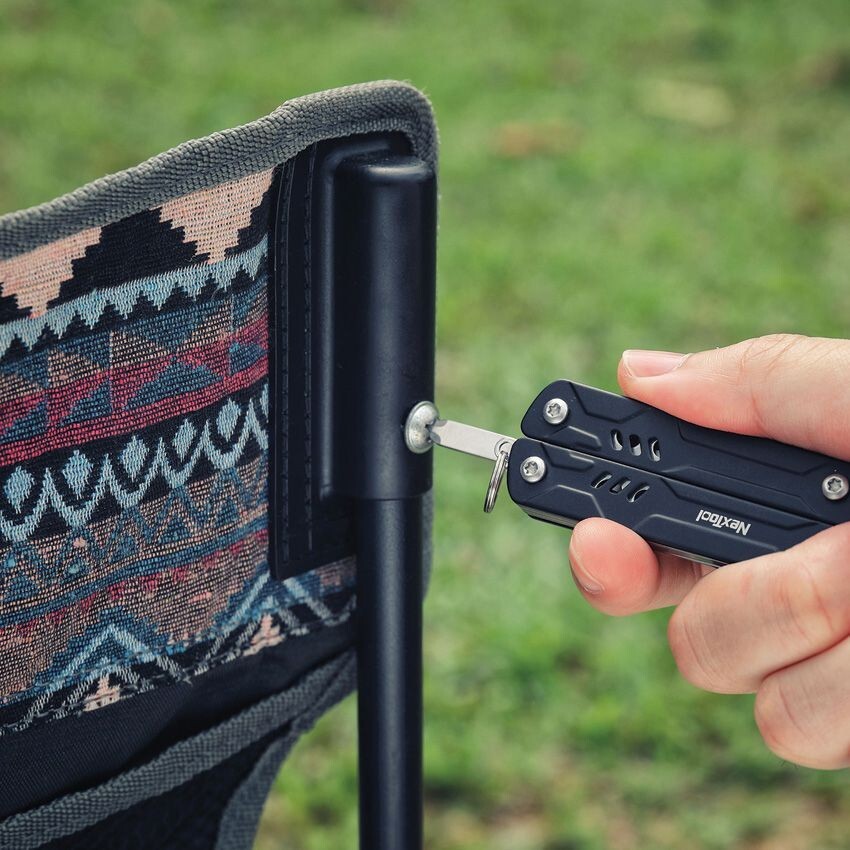 NexTool Mini Sailor Lite Multitool With Aluminum Handles 2.75″ Closed 8 Tools