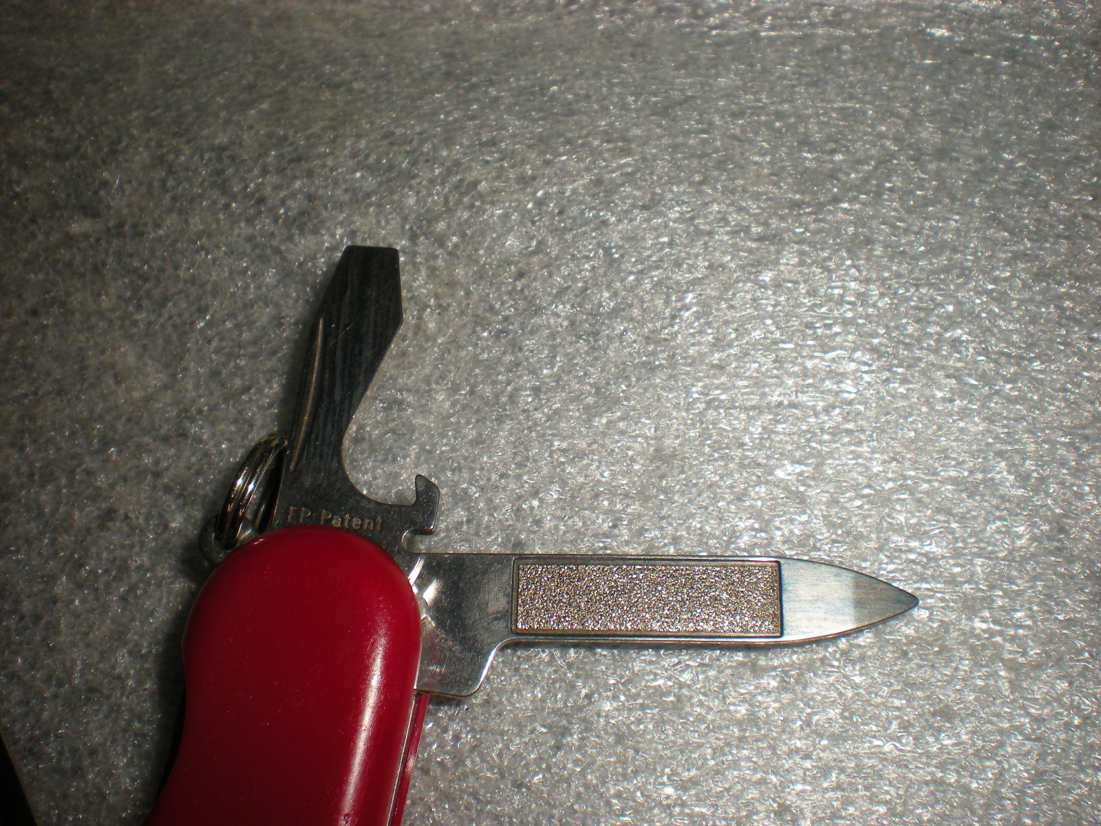 Swiss Army Knife Red Wenger Delemont Stainless 6 Functions Multi Tool