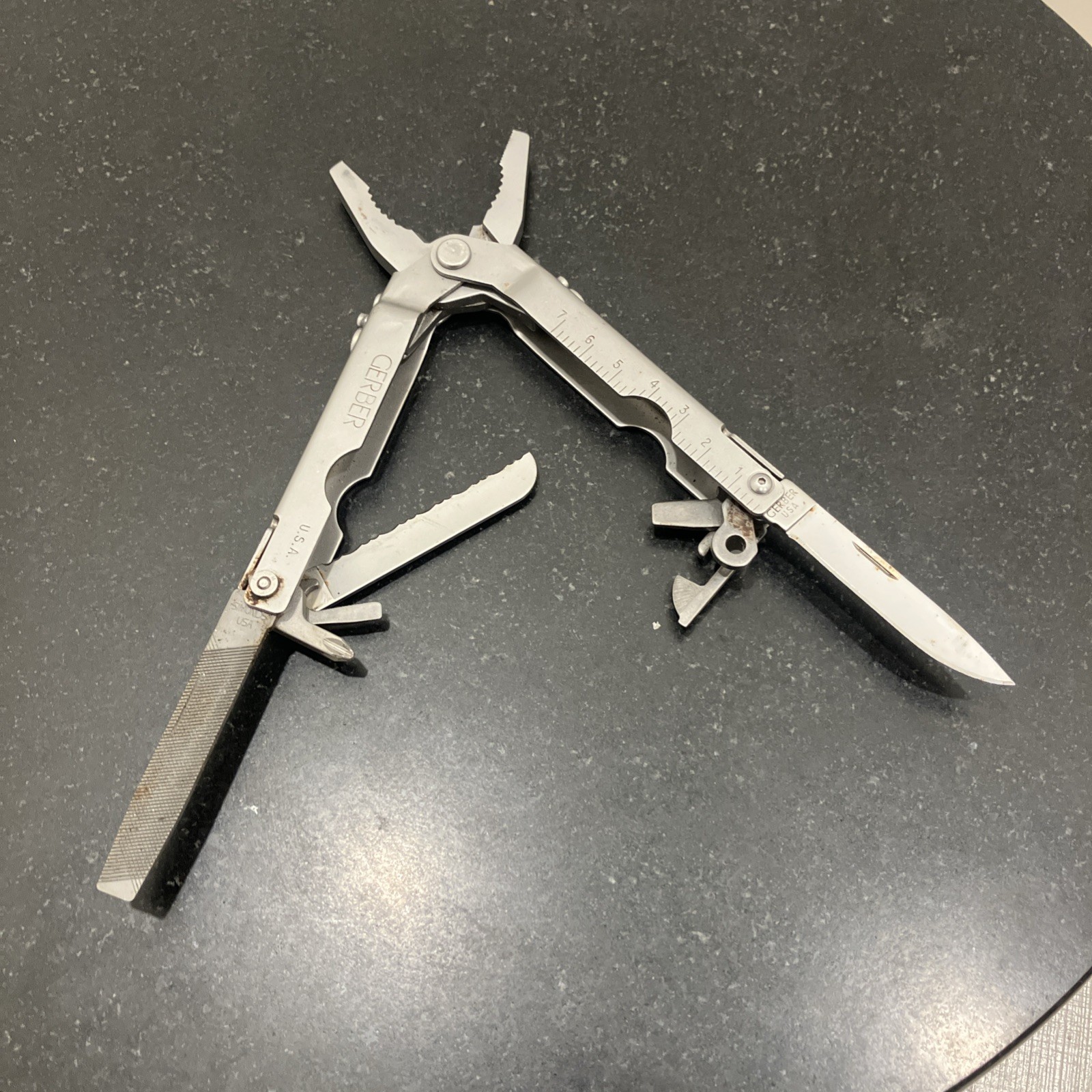 Gerber Multi-Plier 1991 1st Gen USA Flat Pivot “Mr. Pinchy”.