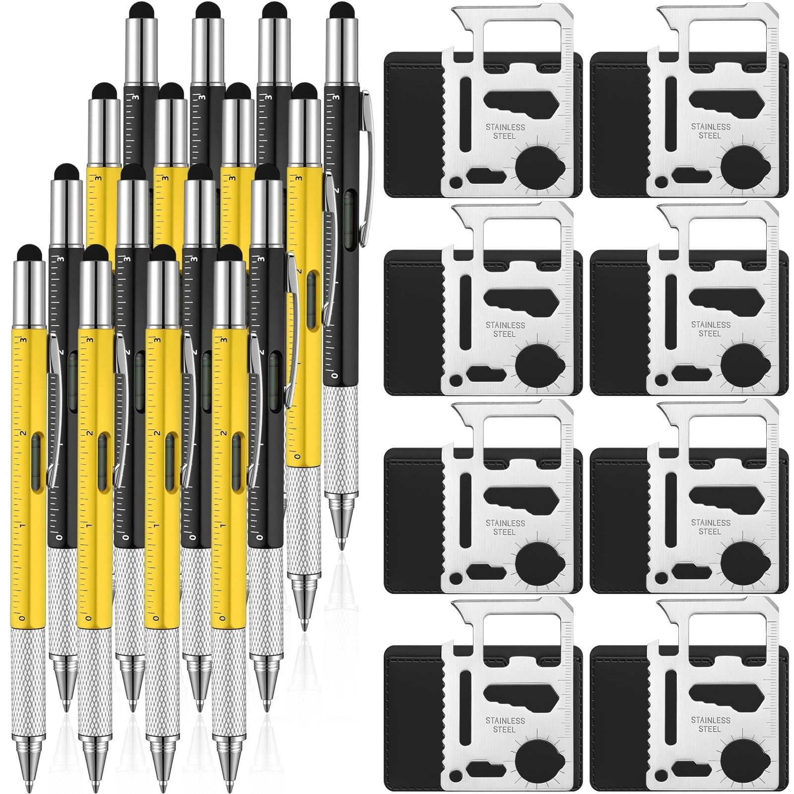 32 Pcs Multi-Function Pens Set – 6 in 1 Screwdriver Tool Gifts for Men, Dad, Hus