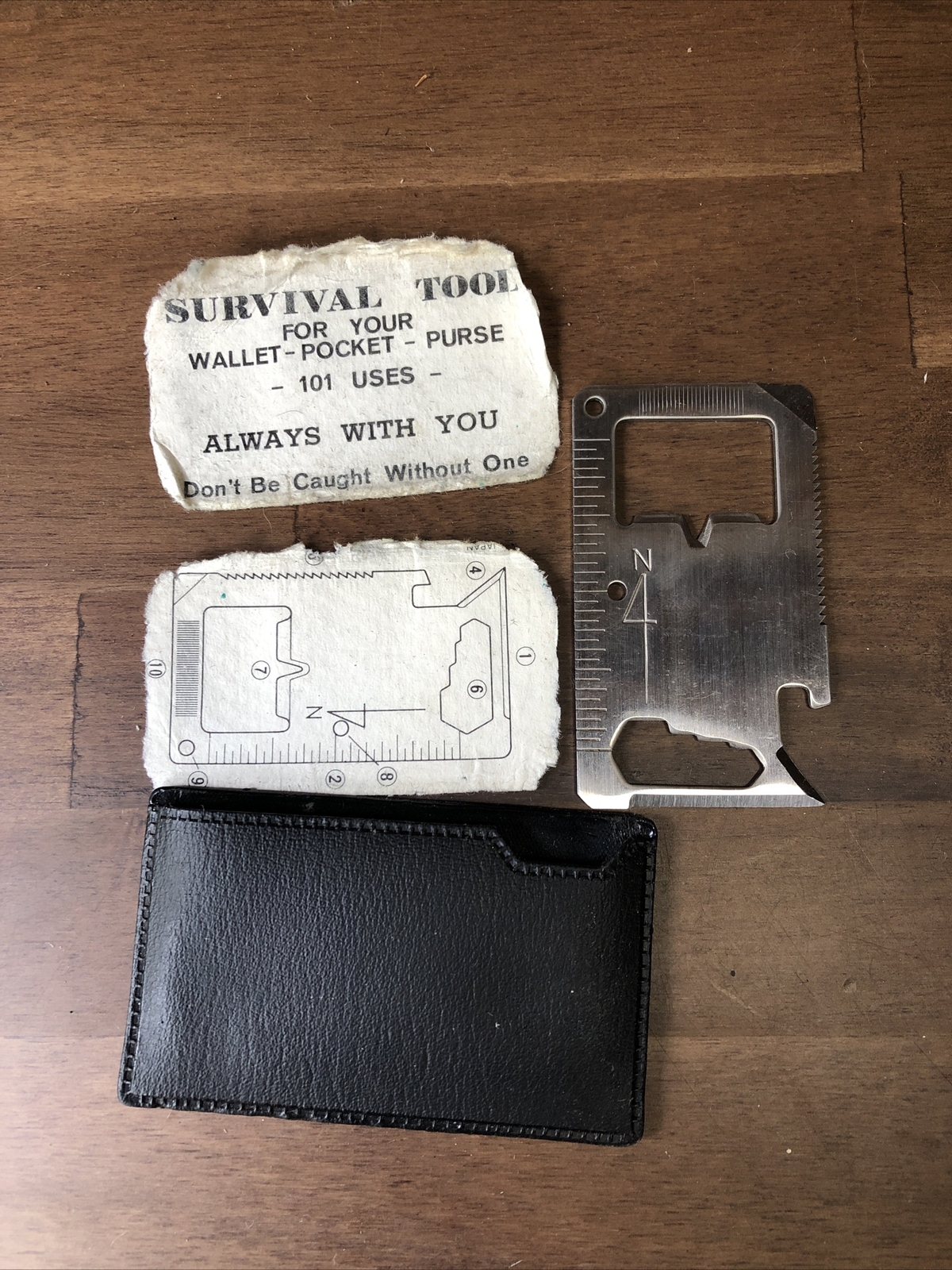 Vintage Life Tool survival camping pocket (bxx)