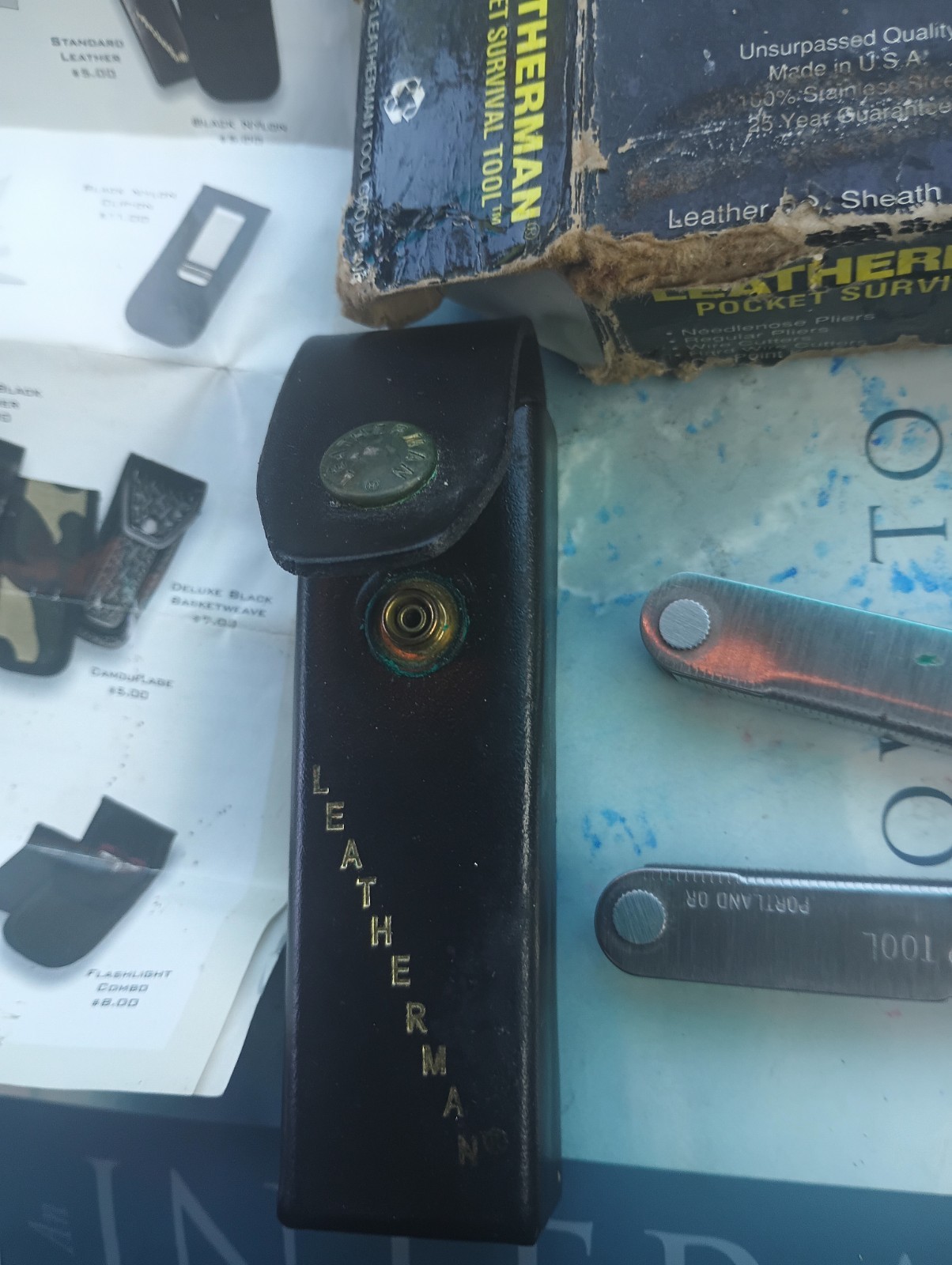 Vintage leatherman plyers