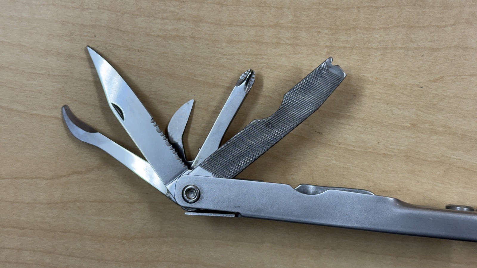 Schrade Tough-Tool Multi-Tool Pliers Knife with Leather Sheath! Made In USA!!!