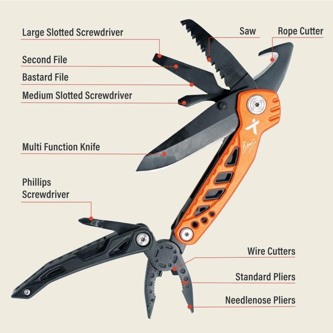 Bear Grylls® Multi Utility Tool 82195 w/pouch – NEW