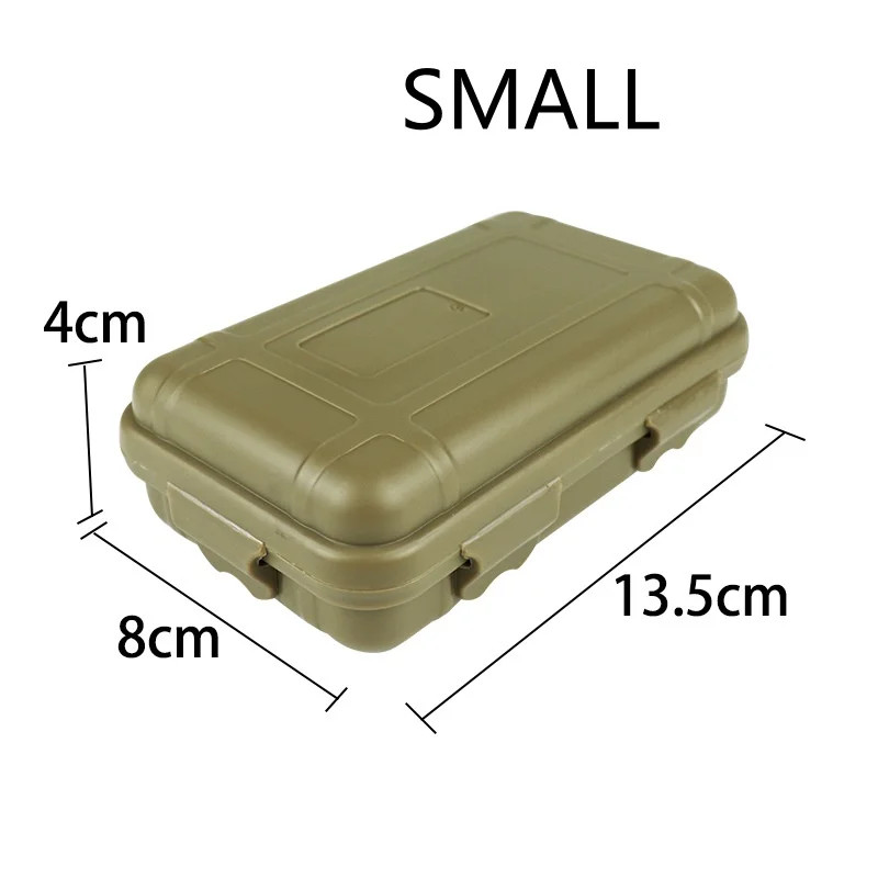 Extra Large EDC Tool Outdoor Survival Kit Box, Shockproof and Waterproof Box, Se